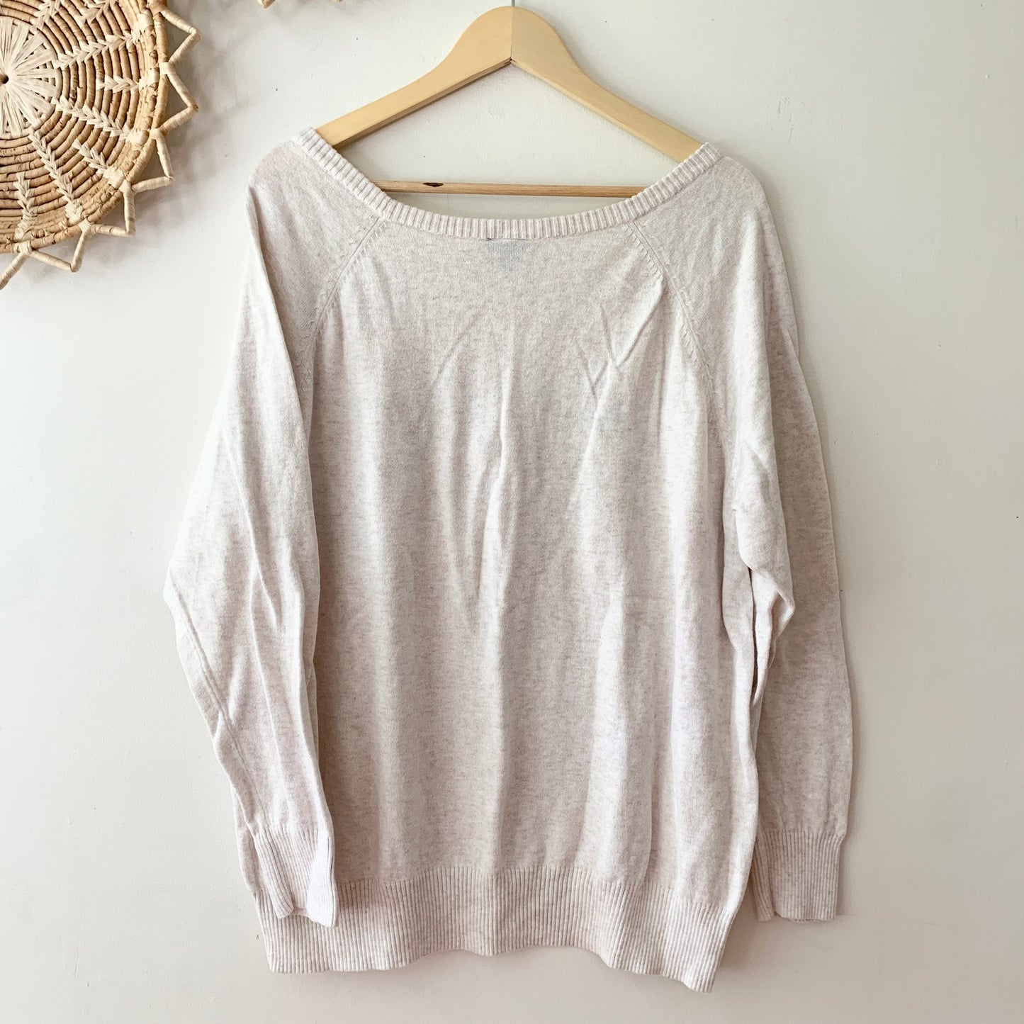 TORRID Kitty Cat Cotton Cream Crewneck Sweater 2X