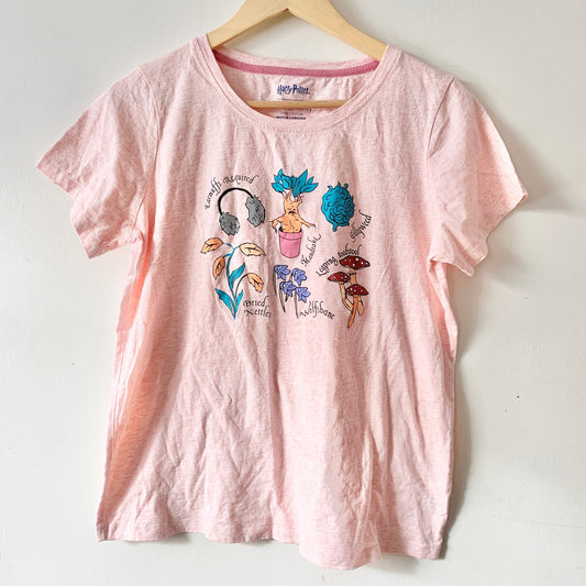 HARRY POTTER X VERA BRADLEY Herbology Garden Pink Pajama T-Shirt Large
