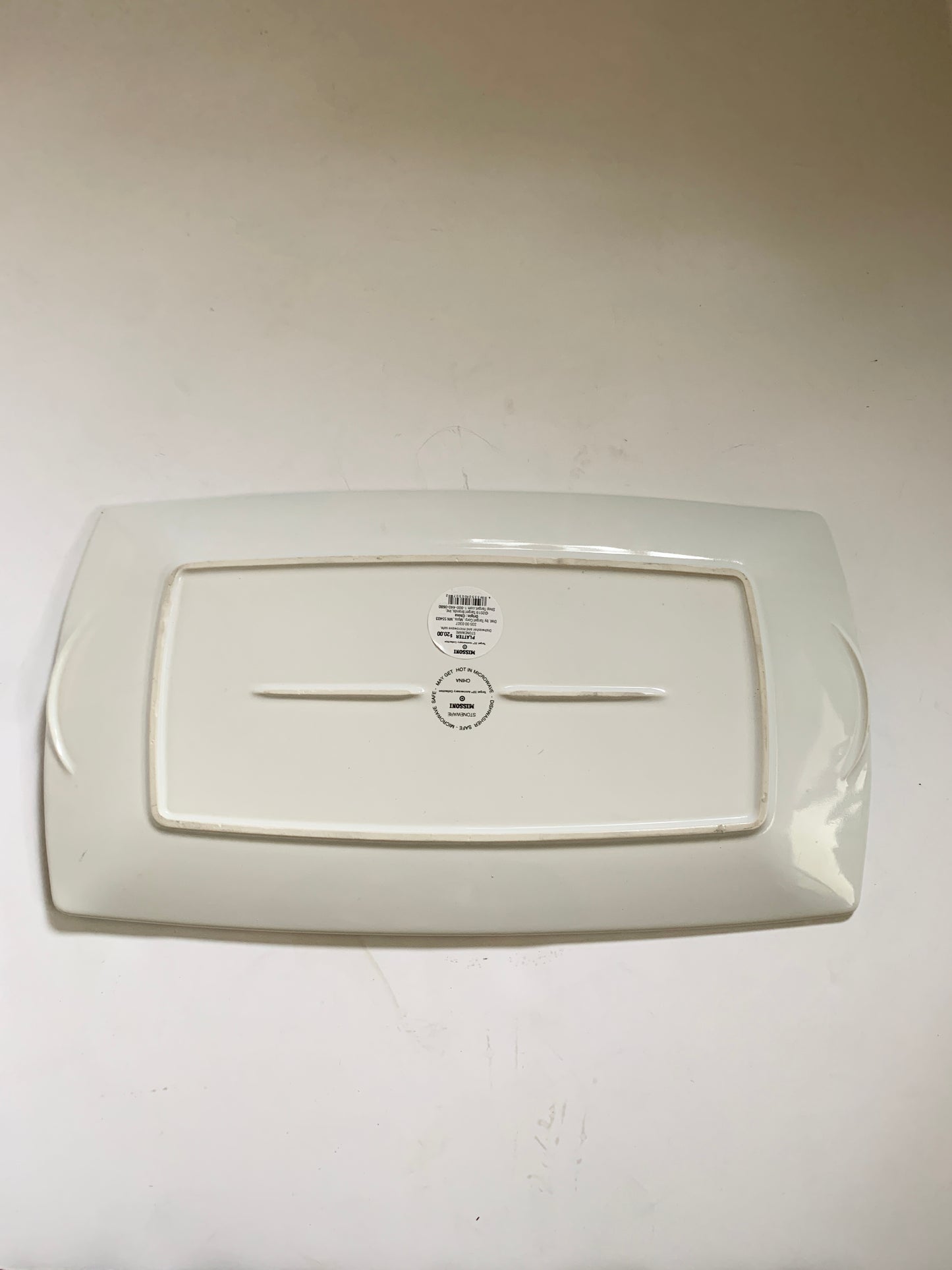 Missoni for Target Chevron Zig-Zag Stoneware Serving Platter Tray