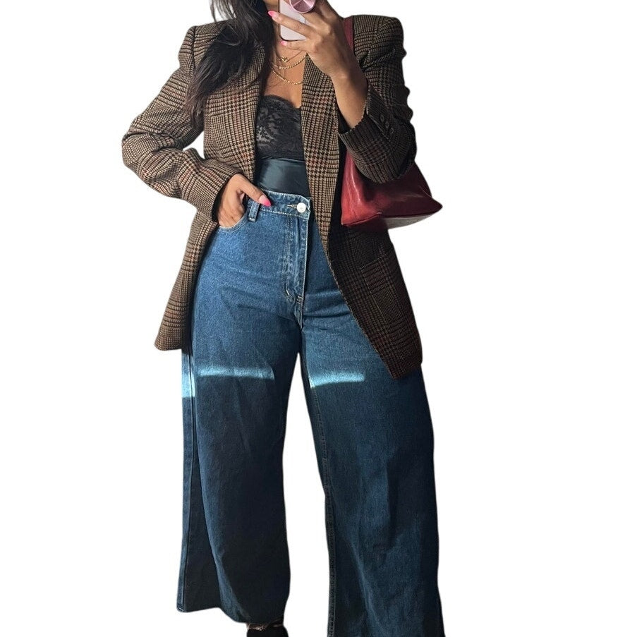 Wonder Maid Vintage 1970s Union Made Black Lingerie Chemise