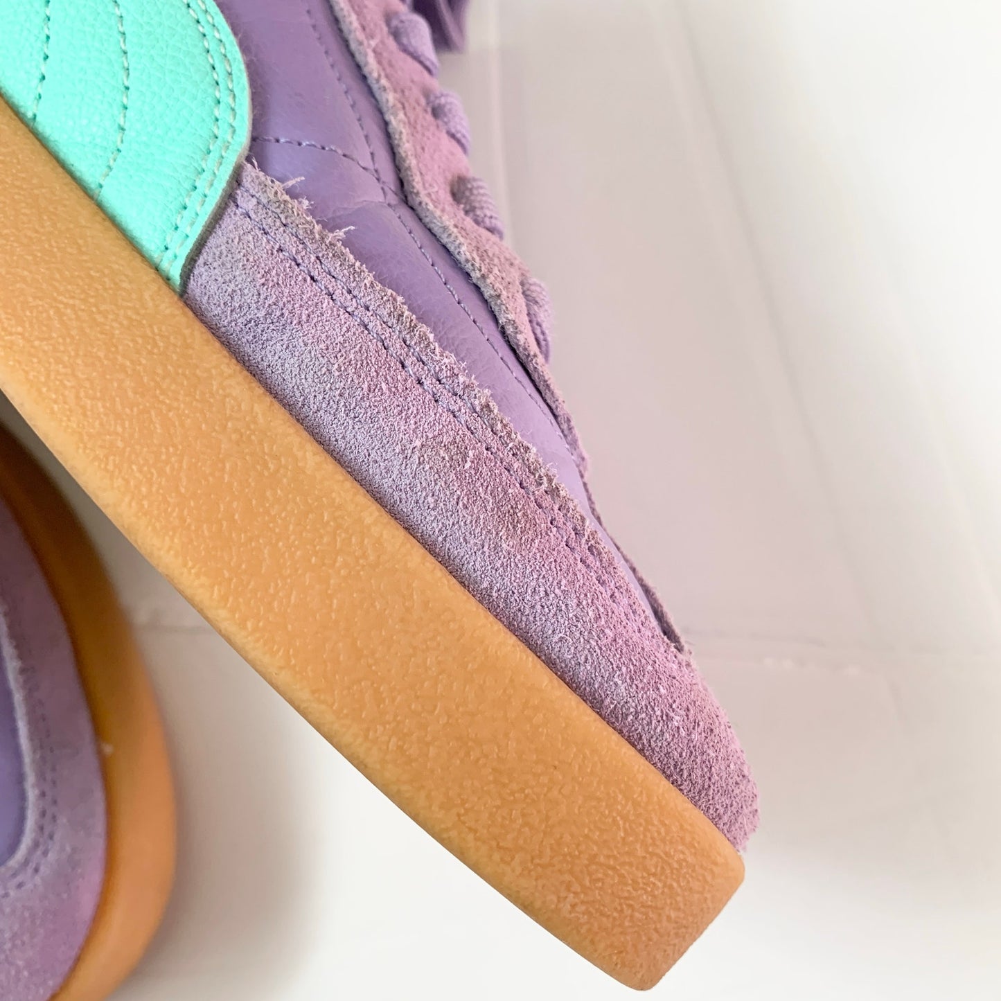 Puma Club II Era Sneaker Shoes Lavender Purple Teal Green