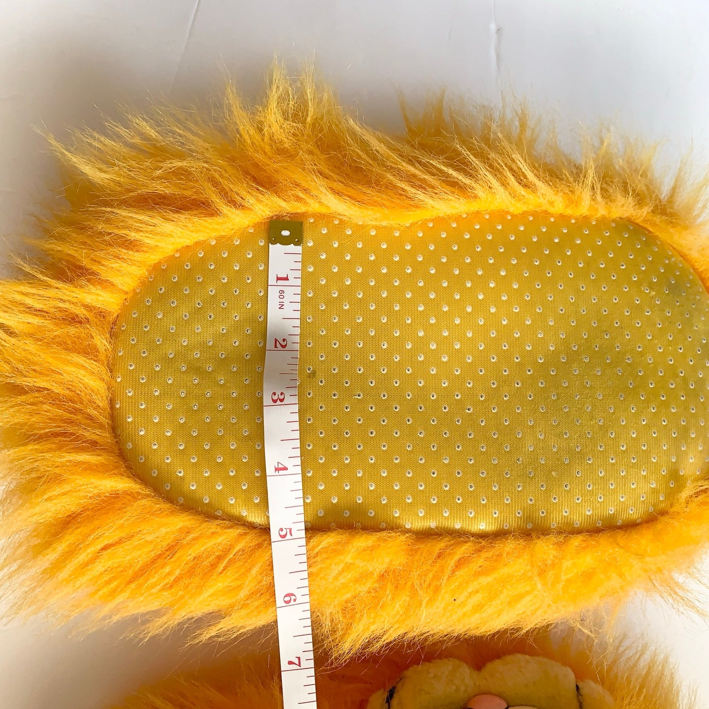 Vintage 1980s Garfield Plush Fuzzy Slippers Large