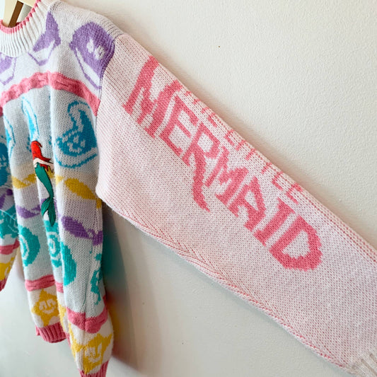 Vintage JJ J. J. Poole Little Mermaid 90s Sweater