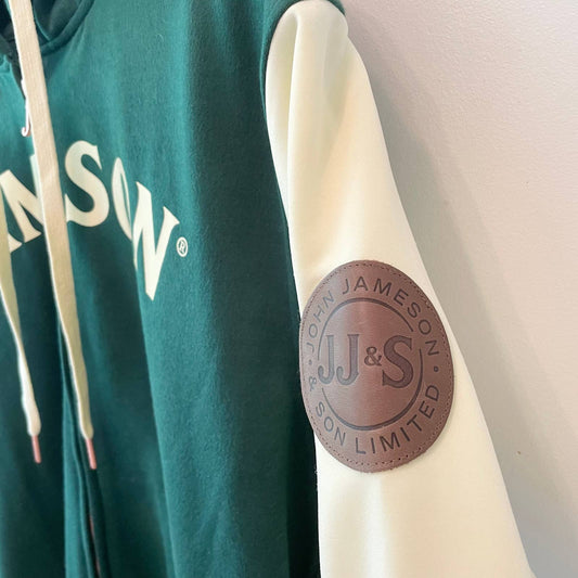 Jameson Limited Edition Full Zip Green Varsity Hoodie Jacket