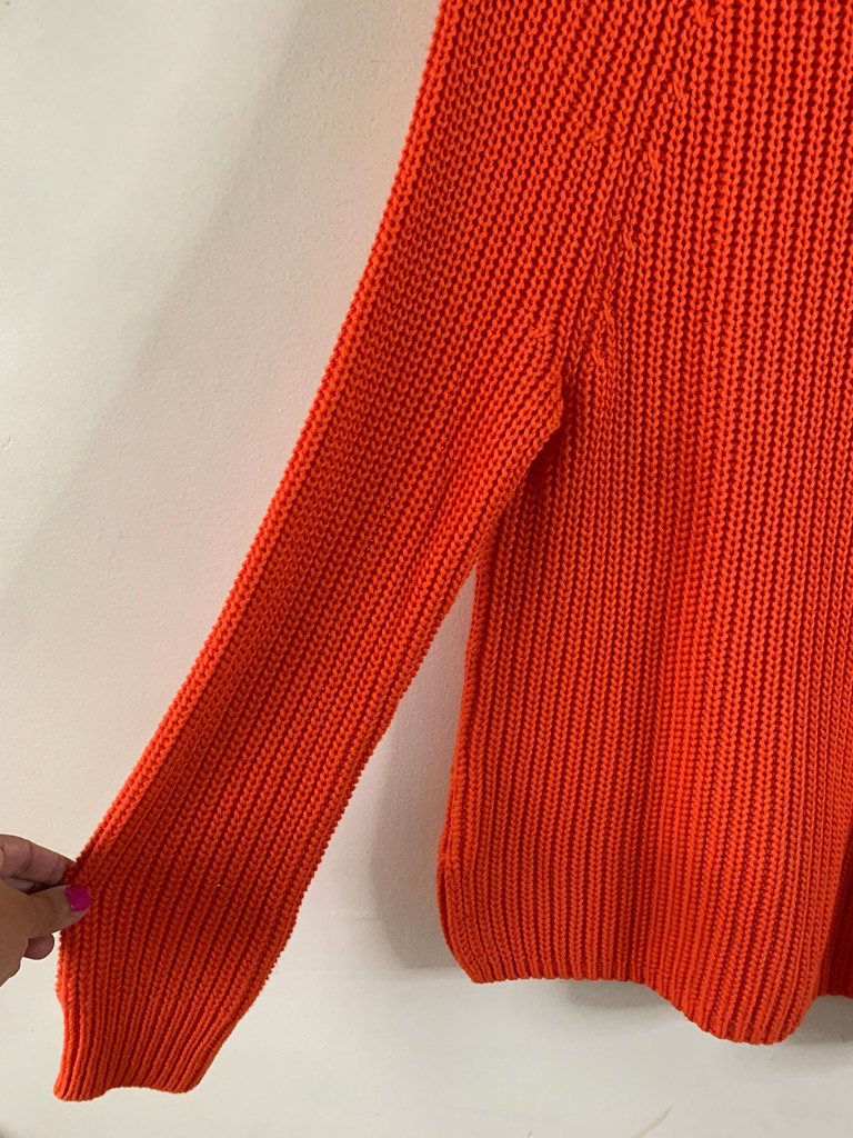 Ralph Lauren Chunky Knit Red Sweater Size Large