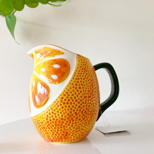 Orange Fruit Shaped Coffee Creamer