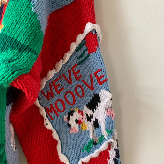 Eagles Eye Real Estate Knit Cardigan Sweater S