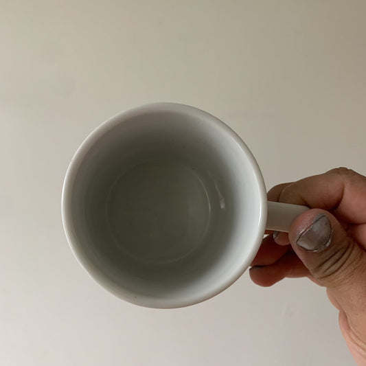 Vintage Gift Co Inc. White & Red Floral 8 Ounce Ceramic Number 1 Mom Mother's Day Mug