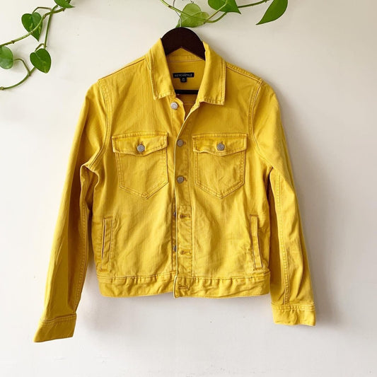 J.CREW Mercantile Yellow Jean Jacket XS