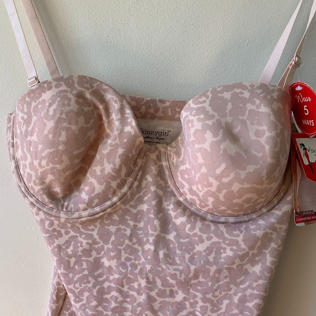 Skinnygirl Convertible Beige Shaping Slip Shapewear XL NWT