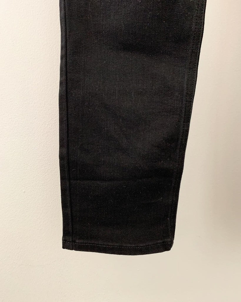 Old Navy Rockstar Mid-Rise Wow Black Super-Skinny Jeggings