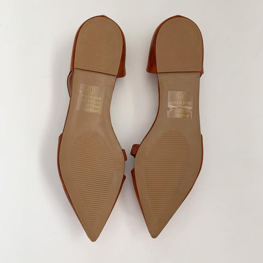 JG Brown Slip On Flat