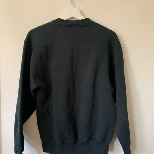 Planet Hollywood Beverly Hills Vintage 1990s Black Crew Neck Sweatshirt Size Small