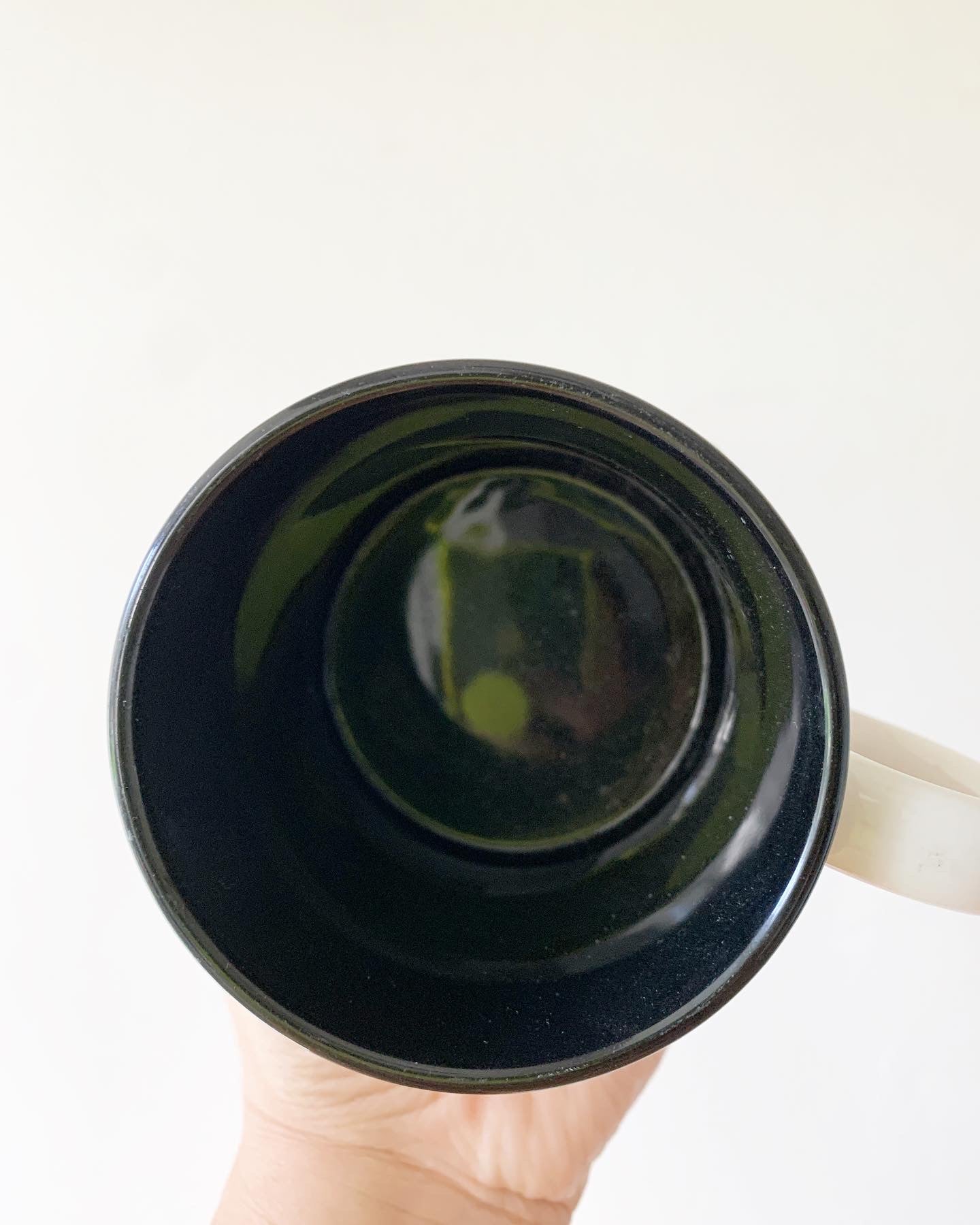 Vintage 90s Smiley Face Checkered Mug