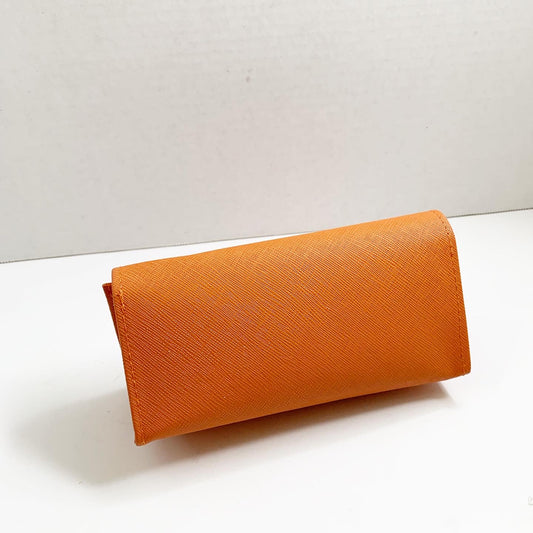 Tory Burch Eye / Sun Glasses Case, Orange