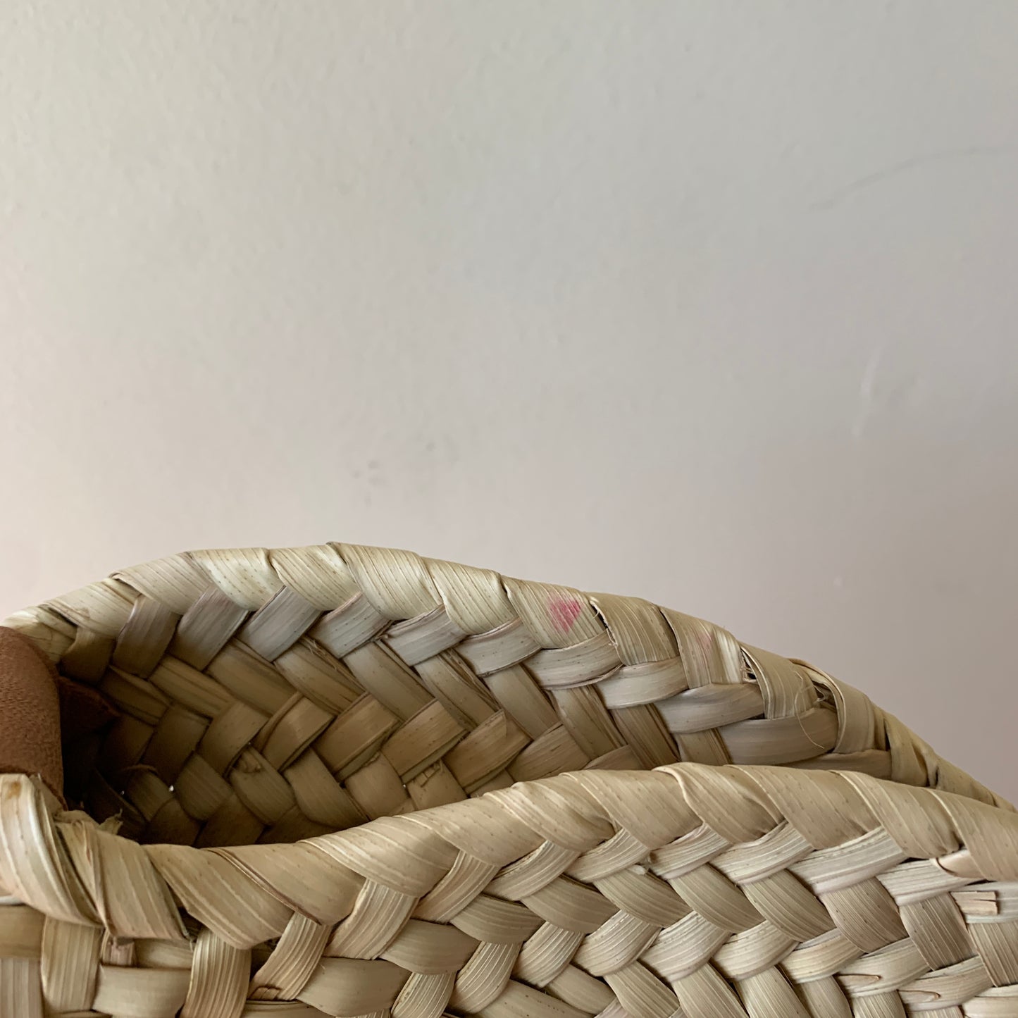 Round Straw Wicker Crossbody Purse