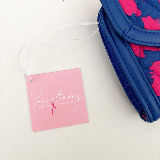 Vera Bradley Art Poppy Floral Wallet & Clutch Wristlet