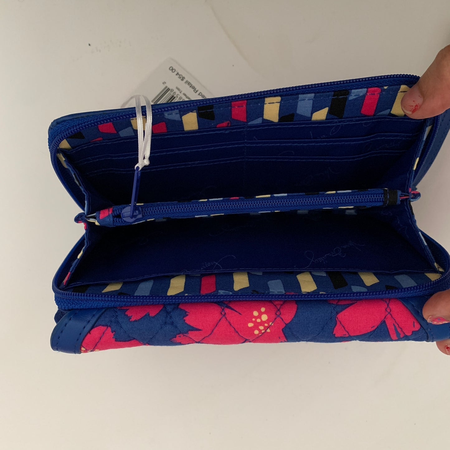 Vera Bradley Art Poppy Floral Wallet & Clutch Wristlet