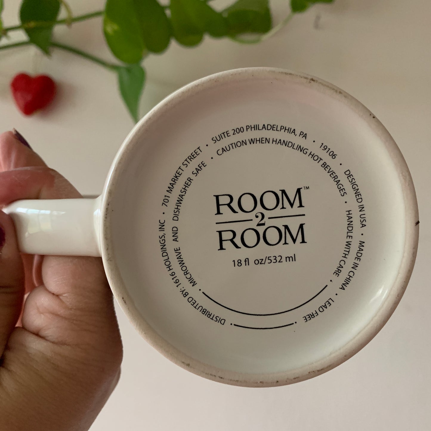 Room to Room Butterfly Mug