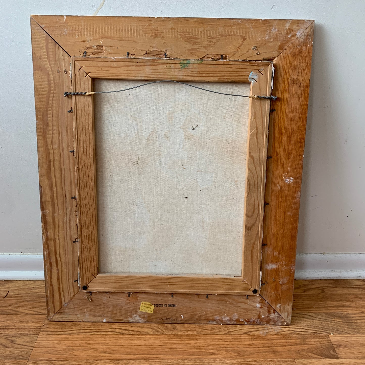 Vintage Painting Woman in Garden by J. Compoy