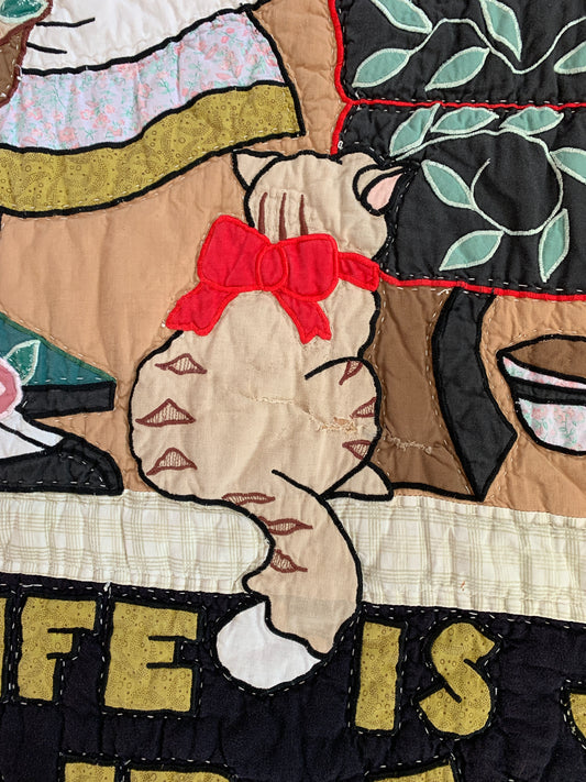 Mary Engelbreit Vintage Life is a Chair of Bowlies Quilt