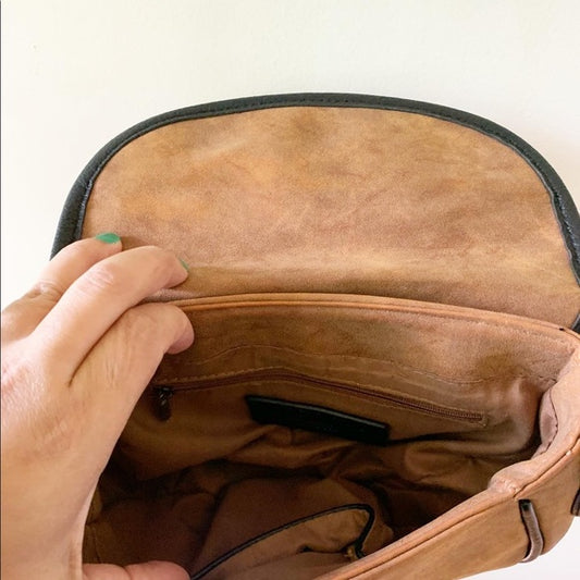 G.H Bass Crossbody Purse, Brown