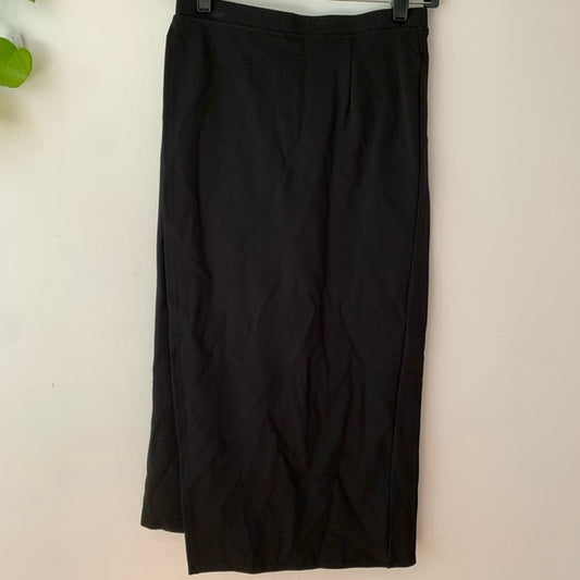 Betabrand "The Sassiest" Legging Pant Skirt, XS, Black