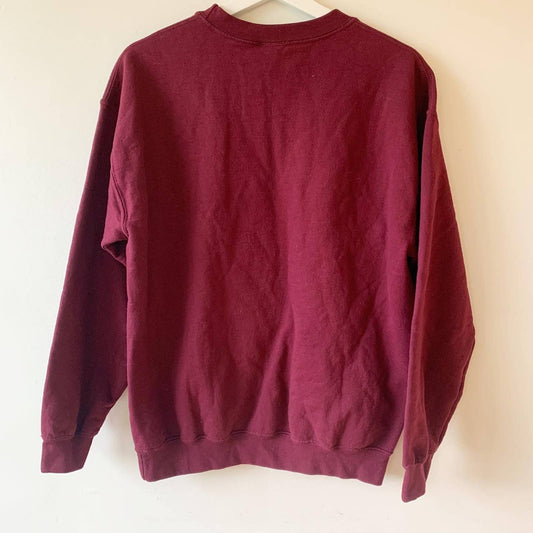 Ivysport Harvard University Crew Neck Maroon Sweatshirt