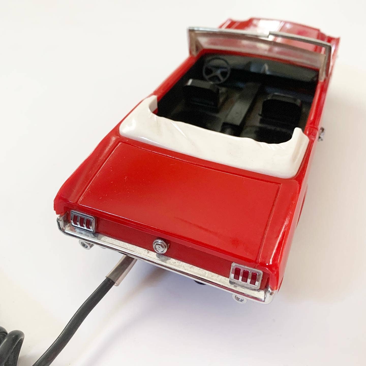 Vintage 1964 Kash N Gold Convertible Ford Mustang Novelty Red telephone