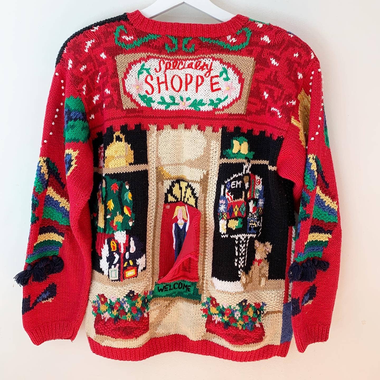 Vintage Eagle's Eye Fashion Show Shoppe Knit Sweater Cardigan