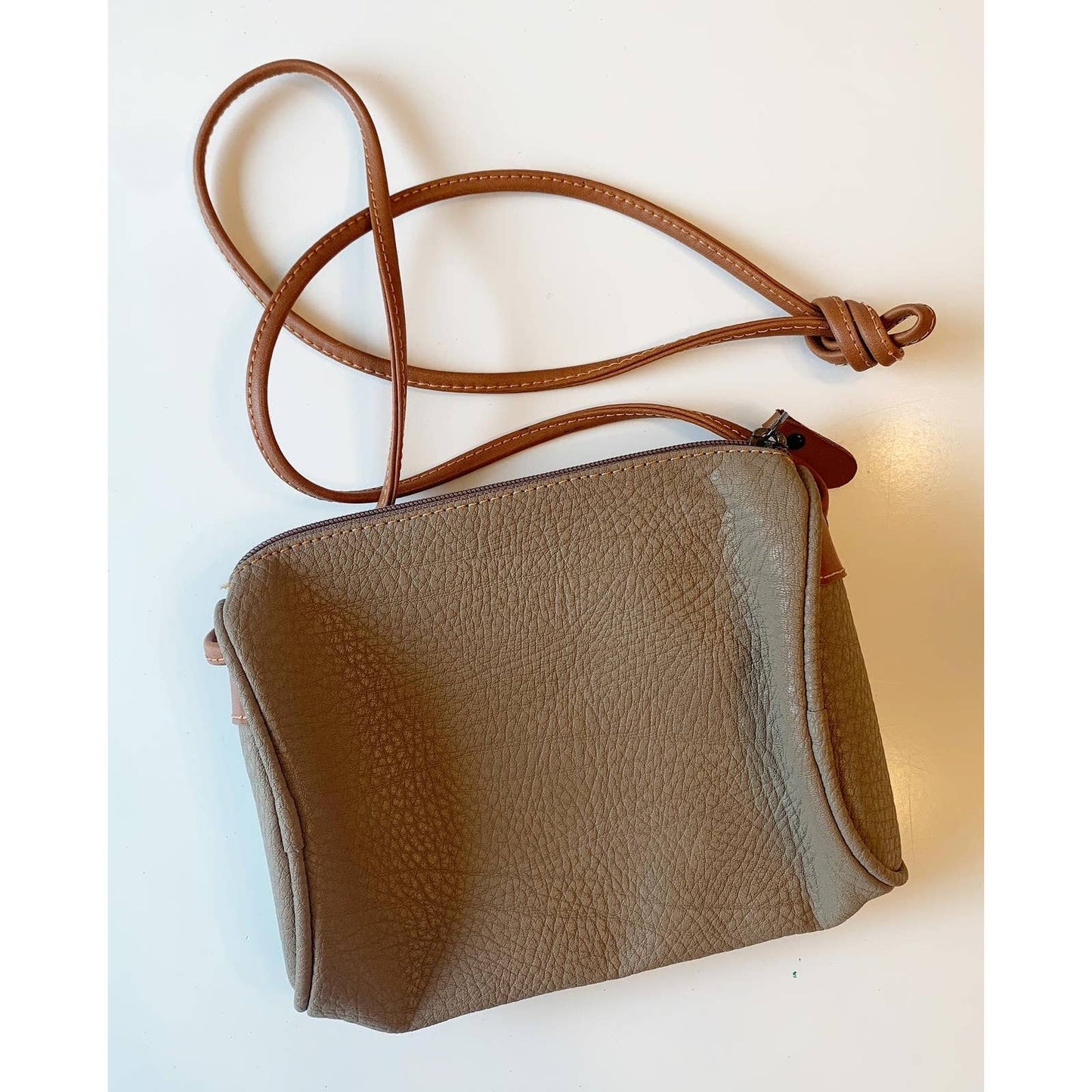 Vintage Esprit Brown Crossbody Purse