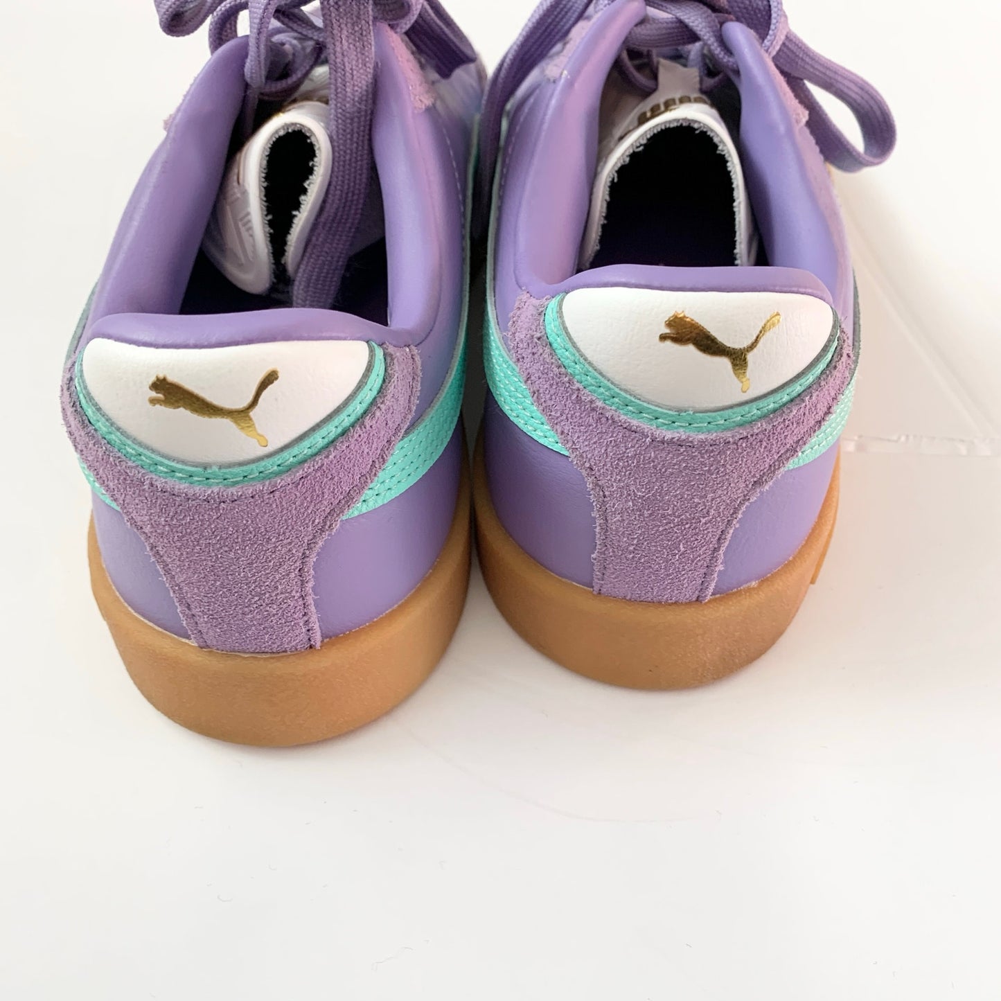 Puma Club II Era Sneaker Shoes Lavender Purple Teal Green