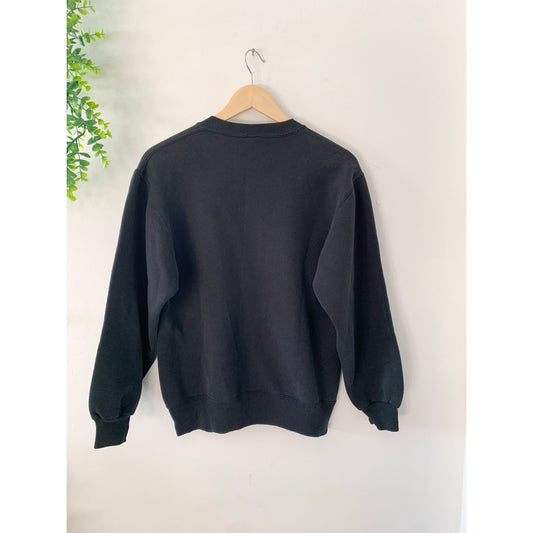 Vintage University of  Colorado Crewneck Black Yellow Graphic Sweatshirt Medium