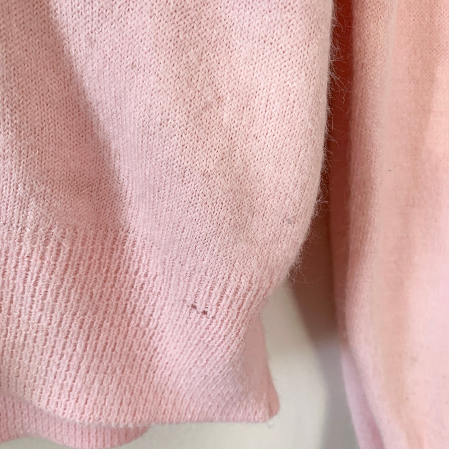 Christian Dior Monsieur Pink V Neck  Vintage Sweater