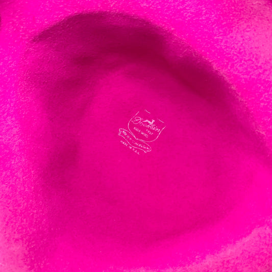 Doeskin Vintage Wool Felt Pink Hat