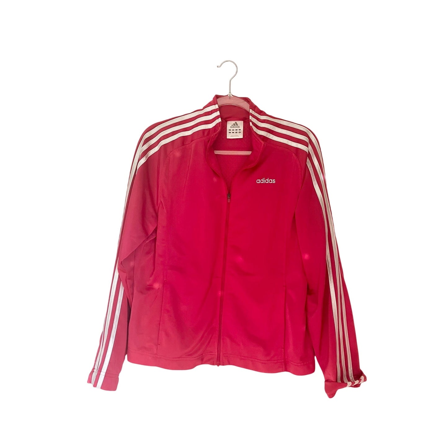 Adidas Classic Original Bright Pink Women's Track Jacket Pants Suit