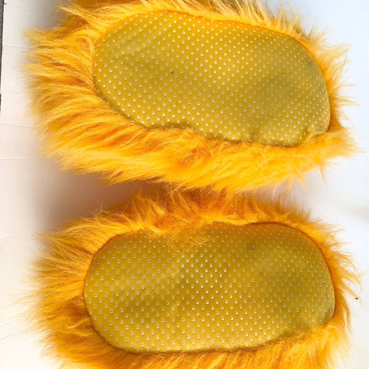 Vintage 1980s Garfield Plush Fuzzy Slippers Large
