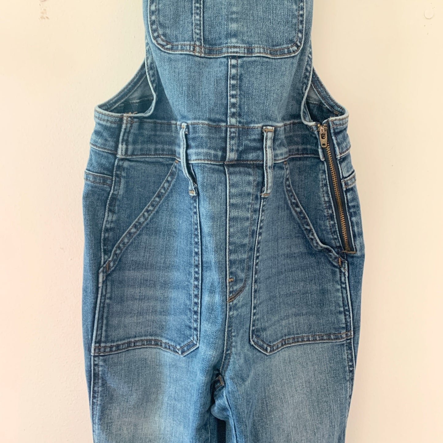 Madewell Denim Skinny Jean Classic Overalls