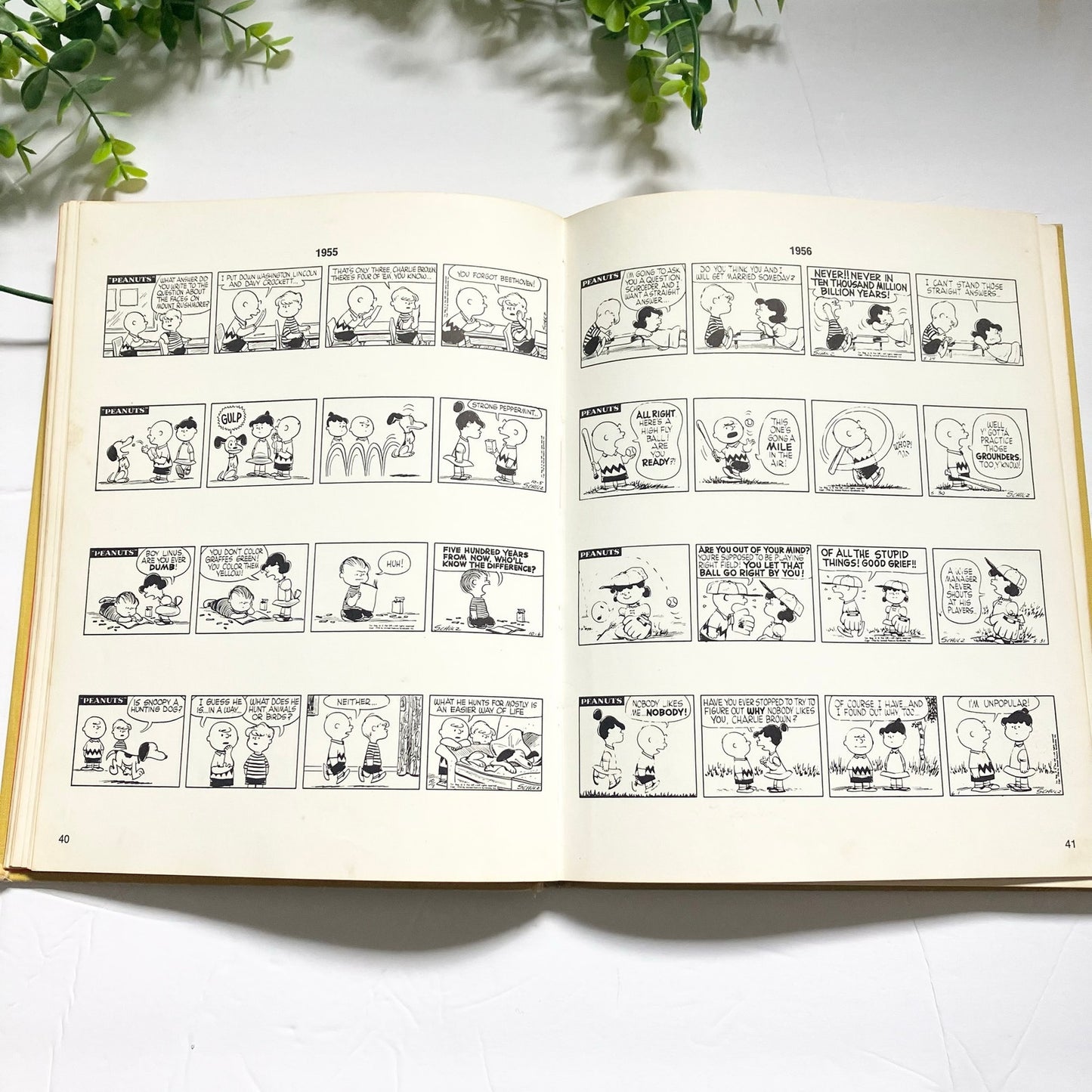 Charlie Brown & Charlie Schulz book Lee Mendelson 1970 Vintage 20th Anniversary