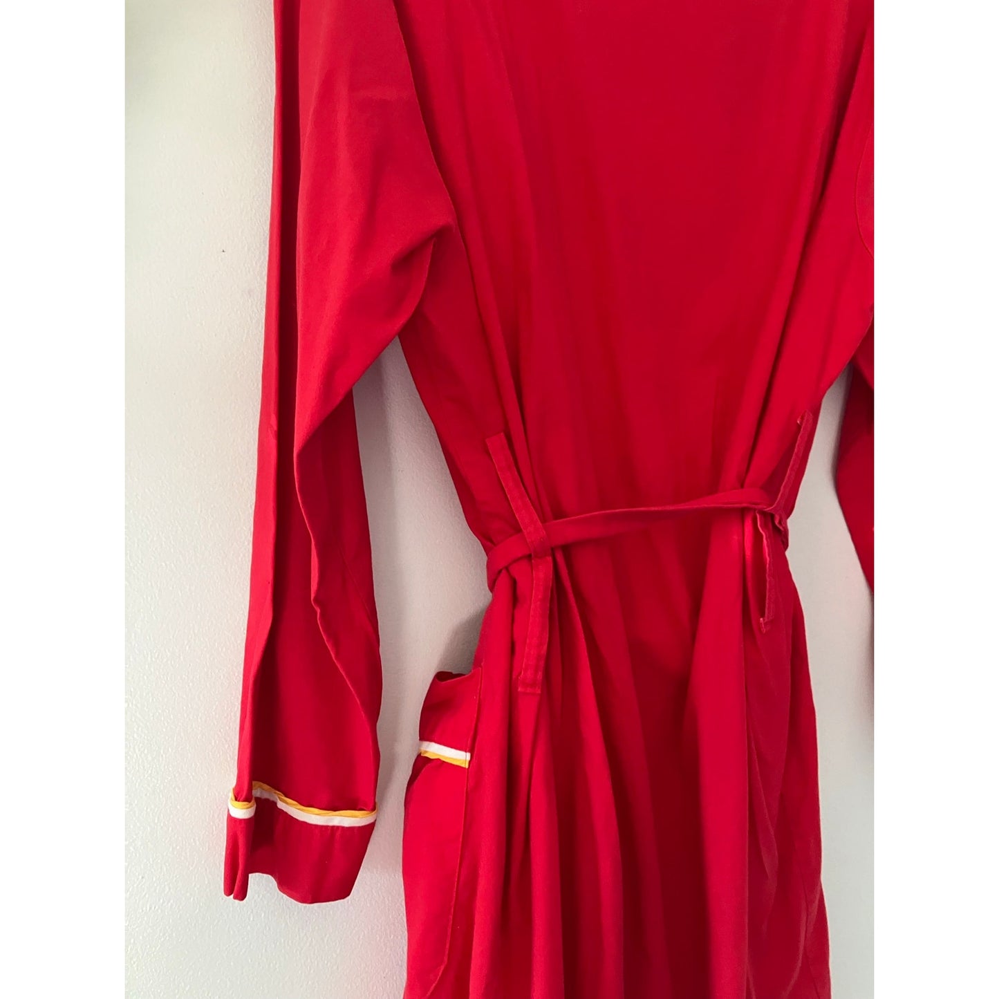 Bill Blass Vintage Red One Size Cotton Unisex