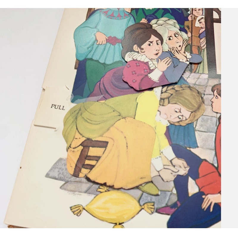 Cinderella: A Hallmark Pop-Up Book - Kids Fairy Tale Classic Vintage 1970s