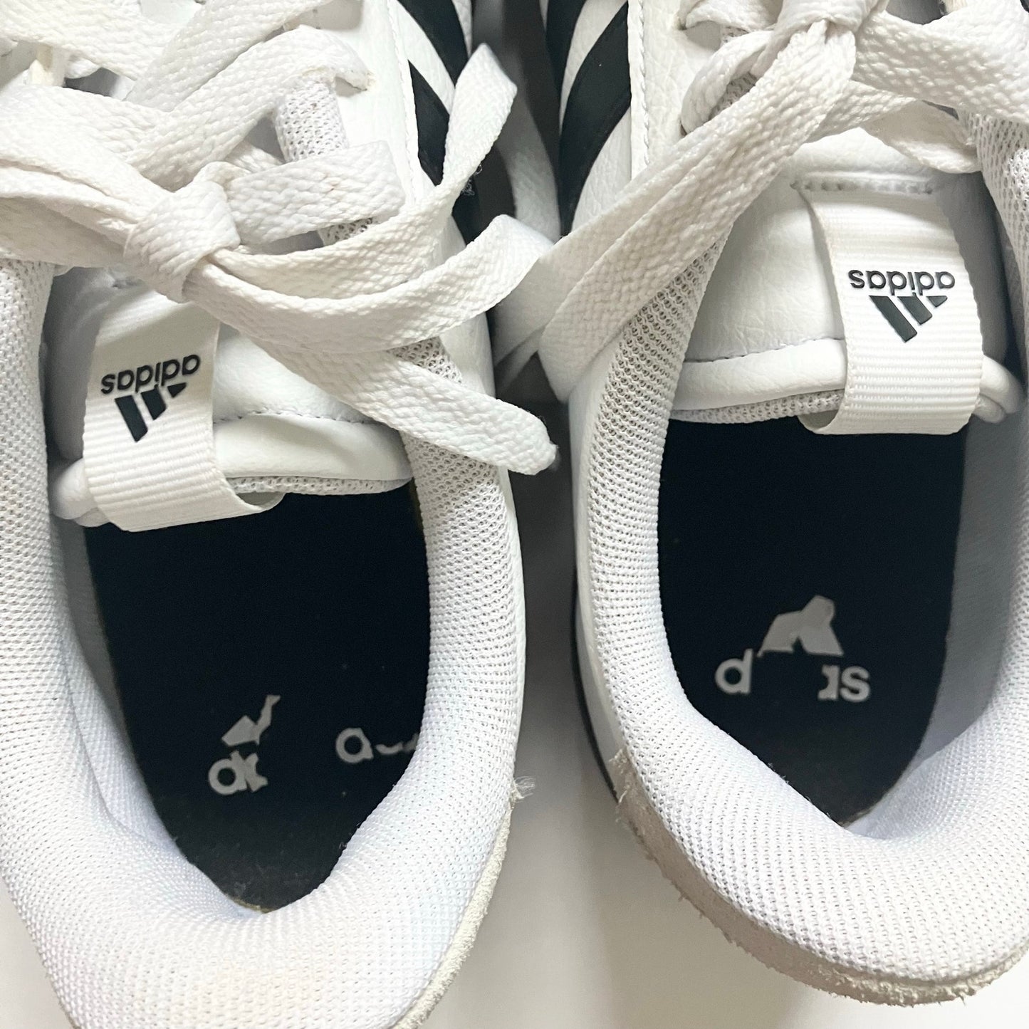 Adidas VL Court 3.0 Black White Sneaker Men's 9.5