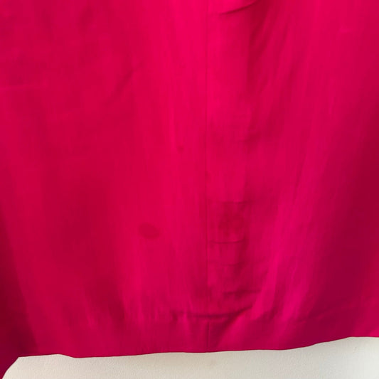 Ann Taylor Hot Pink Pointe Mini Pencil Skirt Petite
