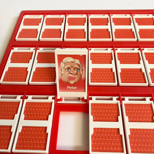 Guess Who Vintage 1991 Milton Bradley Board Game
