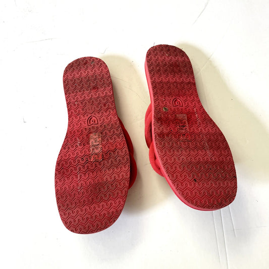 Rothy's Summer Sandal Red Hot Slides 7.5 or 7