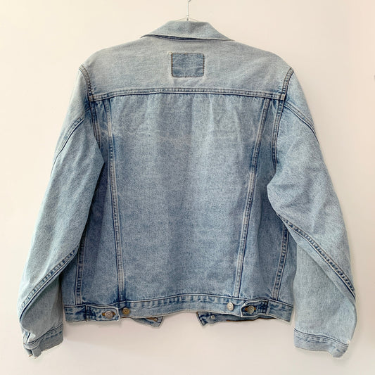 Arizona Jean Company Vintage Lightwash Denim Jean Jacket XL