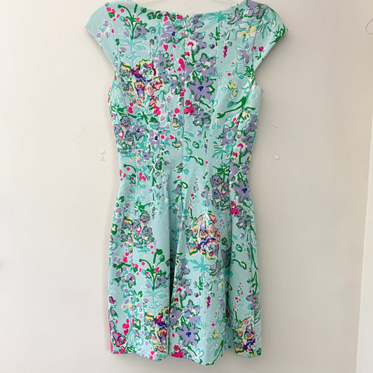 Lilly Pulitizer Southern Charm Poolside Blue Briella Dress XS