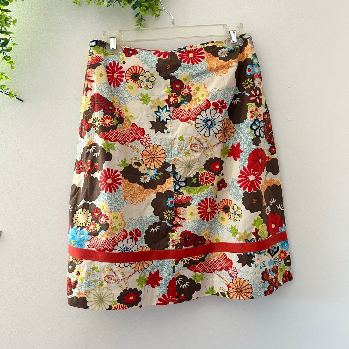 Good Clothes Vintage Y2K Floral Flower Power A-Line Skirt