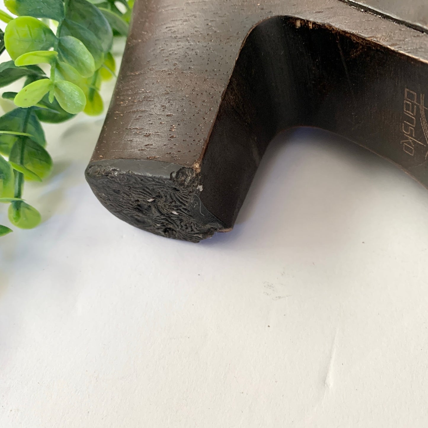 Dankso Rowena Leather Heel Clog Sandals Size 41 9.5-10