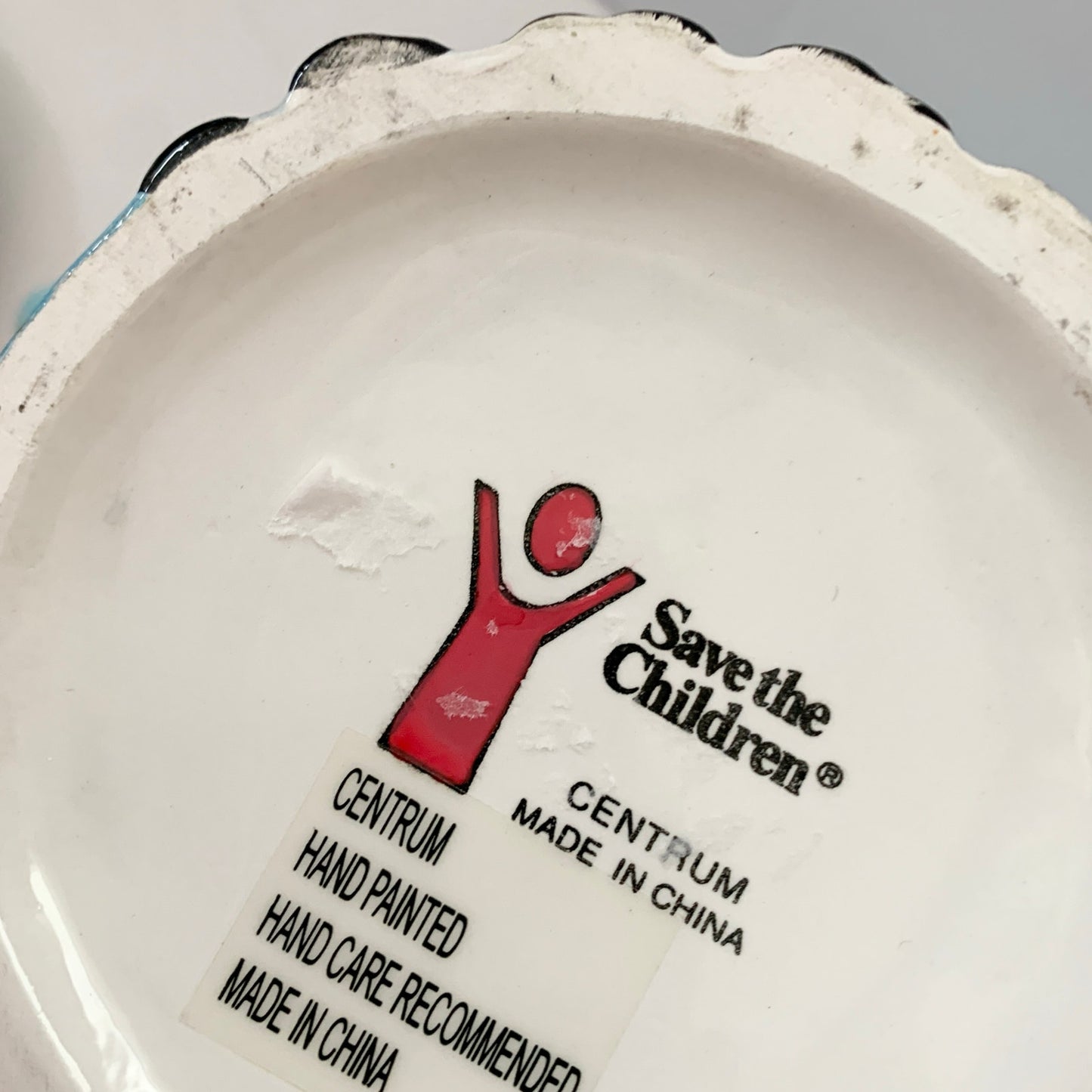 Save the Children Hand Painted Teapot Collectible We are the World Centrum Kids